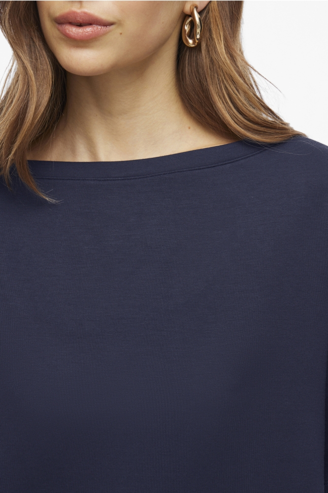 VIKARENA BOATNECK 2/4 TOP/R 14103955 Navy Blazer